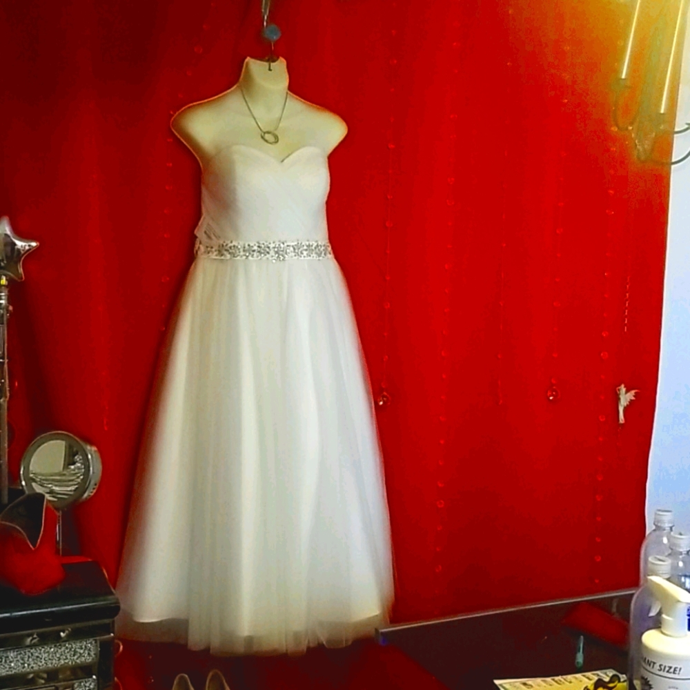 Prom / wedding dress. 36 C-D Bra, 10 Waist. You Will Look Like A Balarina.